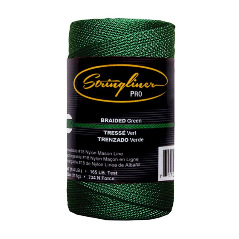 #18 Construction Replacement Roll Braided Green 250 ft 35156