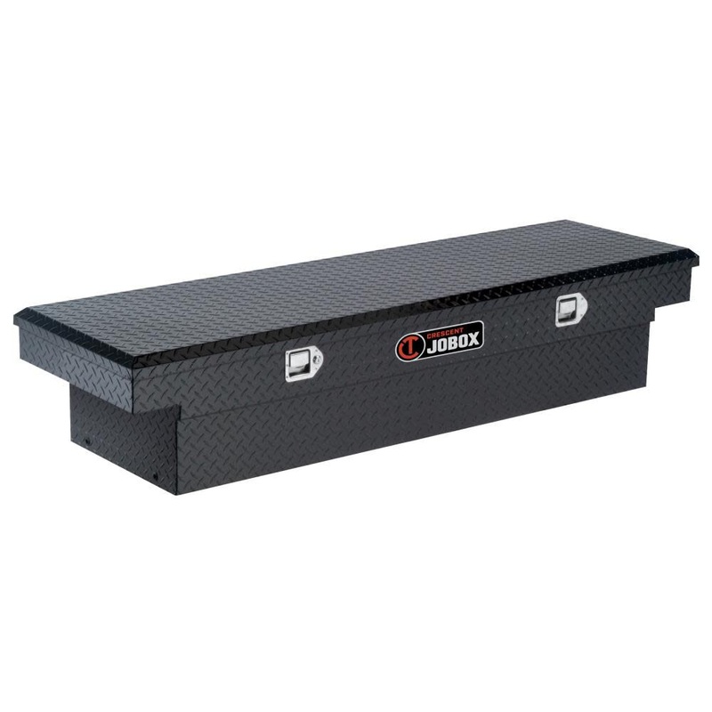 Aluminum Mid-Size Low-Profile Single Lid Crossover Black 1-310002