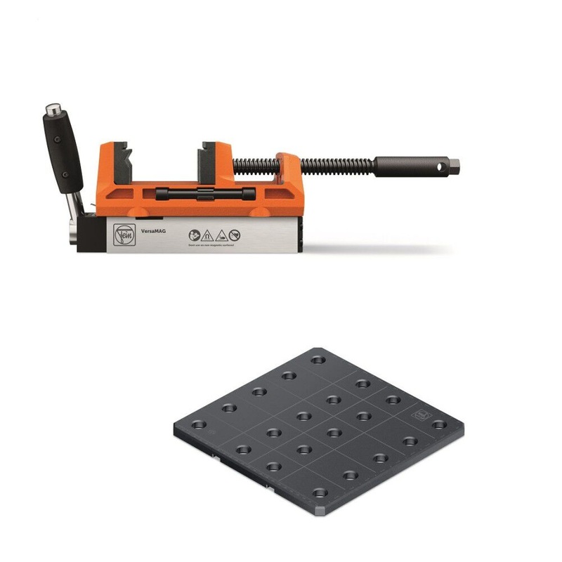 VersaMAG 4 in Portable Magnetic Vise with Welding Plate 5/8 in 90701004020-90701005