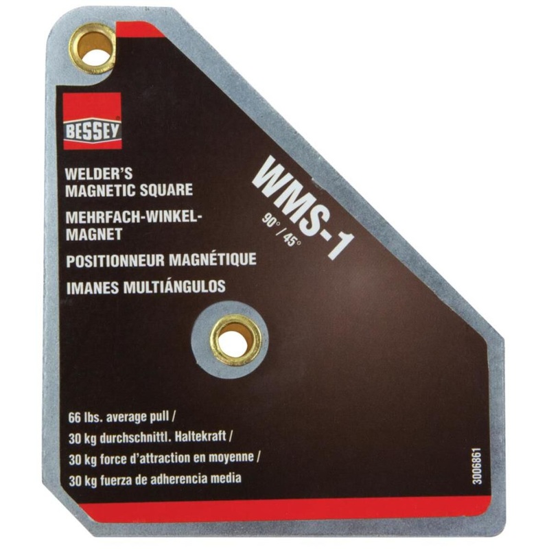 Welder’s Magnetic Set-Up Square 90 and 45 Degree Angles WMS-1