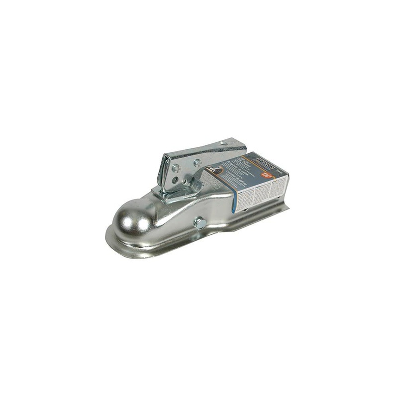 1 7/8in 2000 lbs Zinc Steel Trailer Straight Coupler 8309825