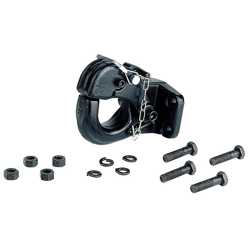10 Ton 20000 lbs Steel Heavy Duty Bolt On Pintle Hook 8470197