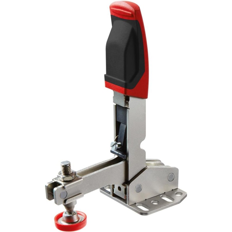 Toggle Clamp Vertical Handle Flanged Base 700 Lb STC-VH50