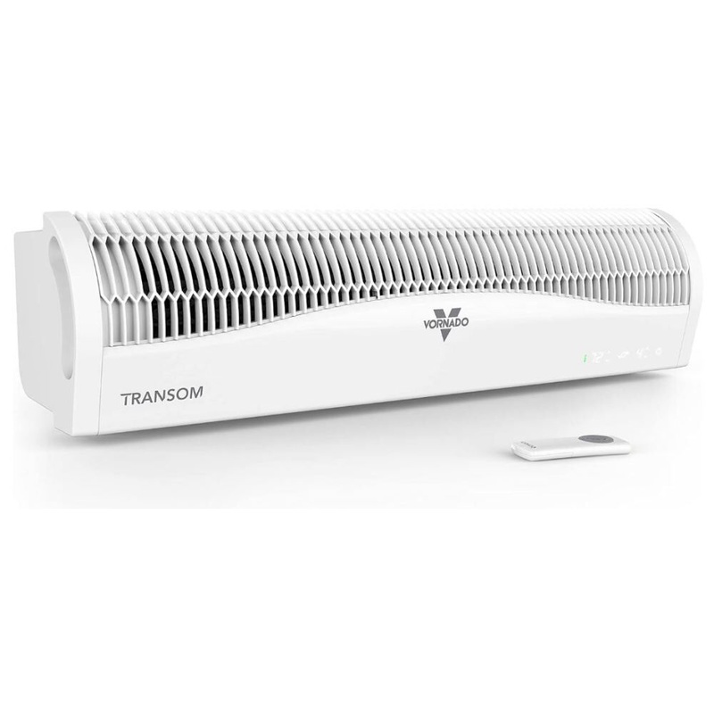 Transom Window Air Circulator with Remote 120V 185 CFM White FA1-0136-43