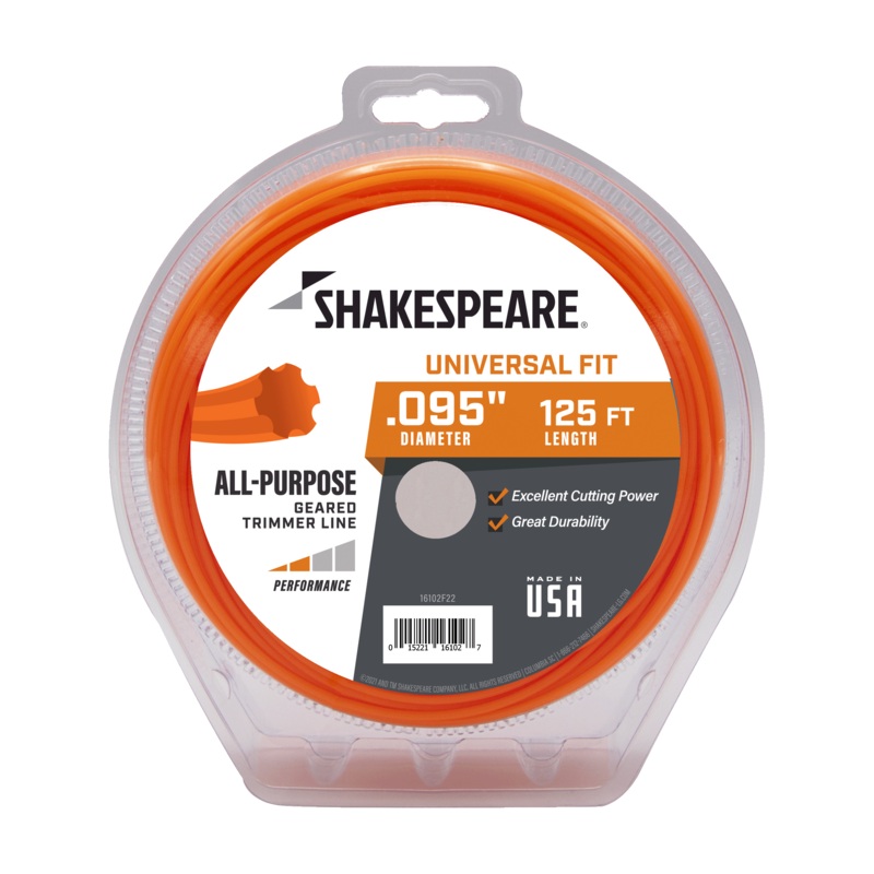 0.095-in x 125-ft Spooled Trimmer Line 16102A