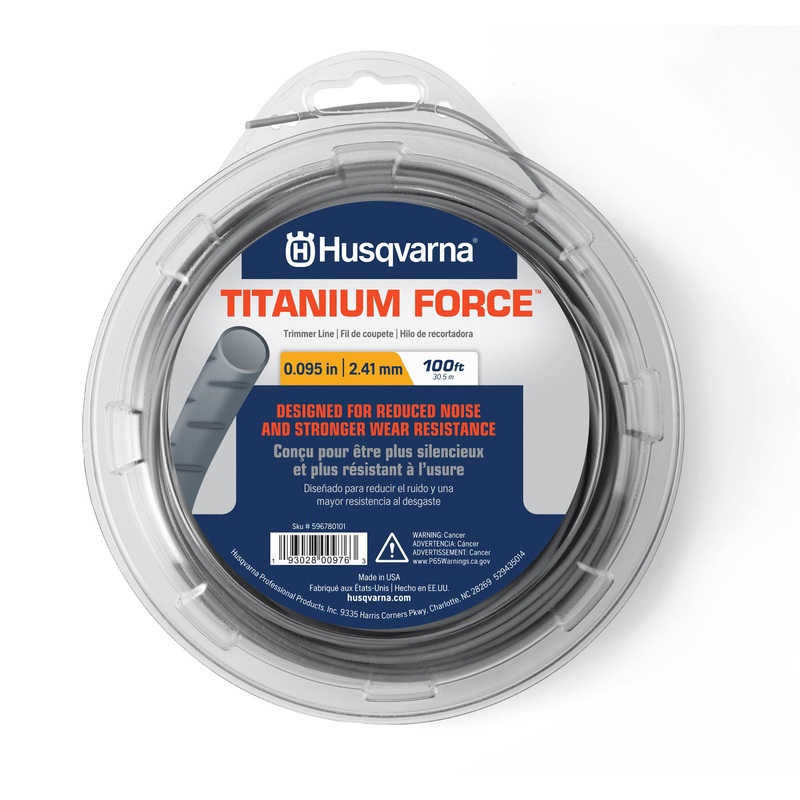 Titanium Force 0.095-in x 100-ft Spooled Trimmer Line 596780101