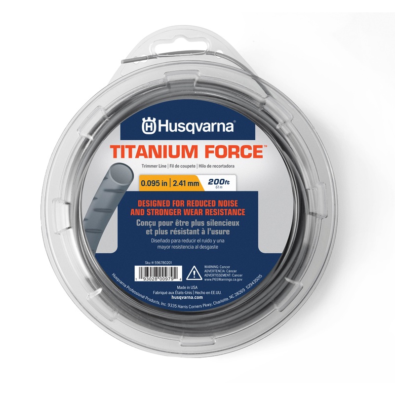 Titanium force 0.095-in x 200-ft Spooled Trimmer Line 596780201