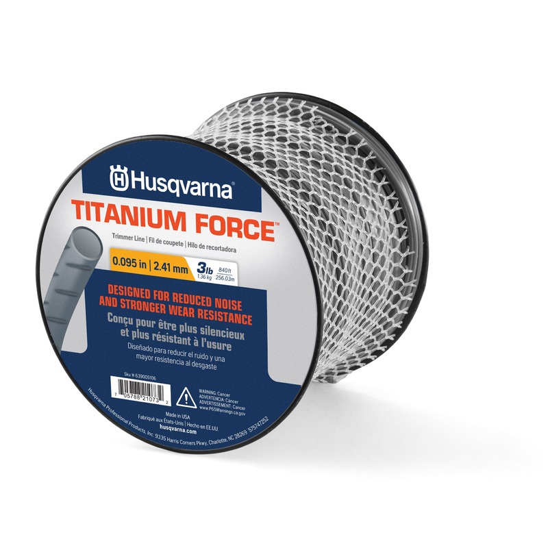 Titanium Force 0.095-in x 840-ft Spooled Trimmer Line 597074701