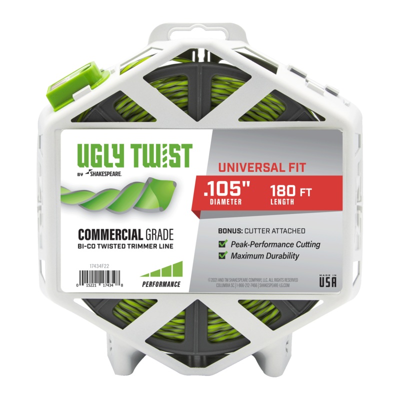 Ugly Twist 180-Pack 0.105-in x 180-ft Spooled Trimmer Line 17434