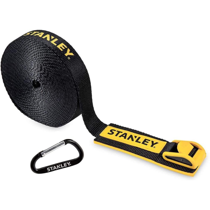 Tie Down Lashing Strap with Hooks 1in x 19.6′ Heavy Duty S4002