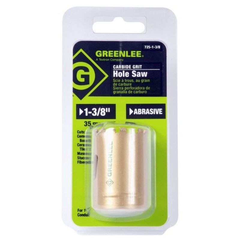 1-3/8 Inch Carbide Grit Hole Saw 725-1-3/8