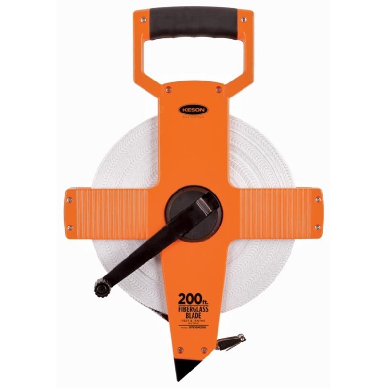 100 Ft. Fiberglass Tape Ft./10ths OTR-10-100