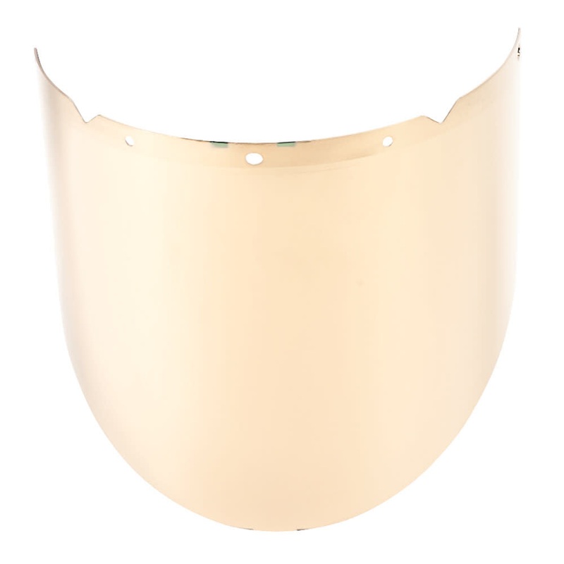 Visor PC Green Tint with Reflective Coating Molded 10115850