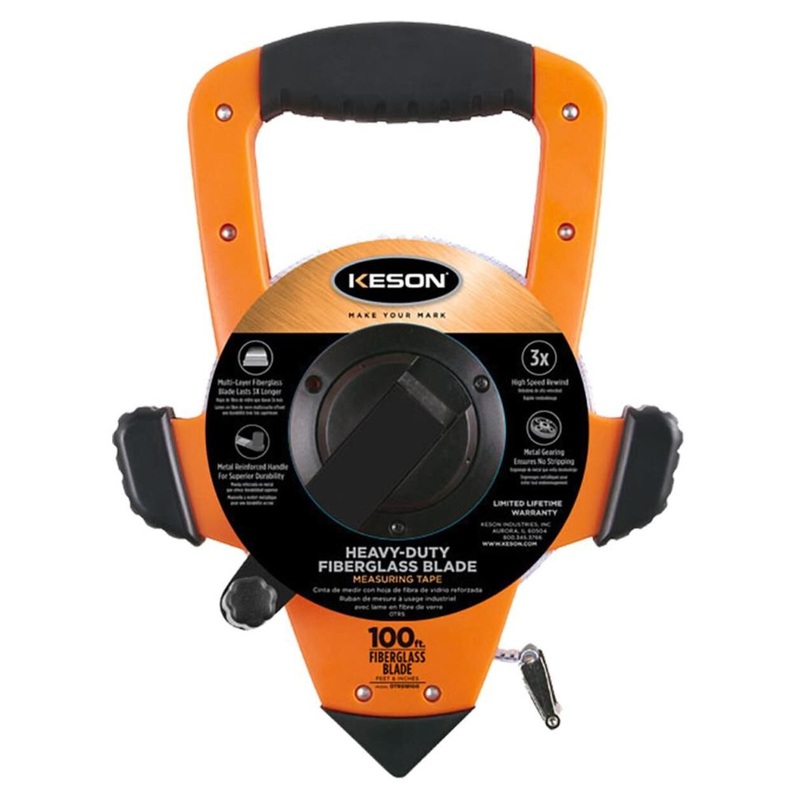 100 ft. Speed Rewind Open Reel Fiberglass Tape OTRS18100