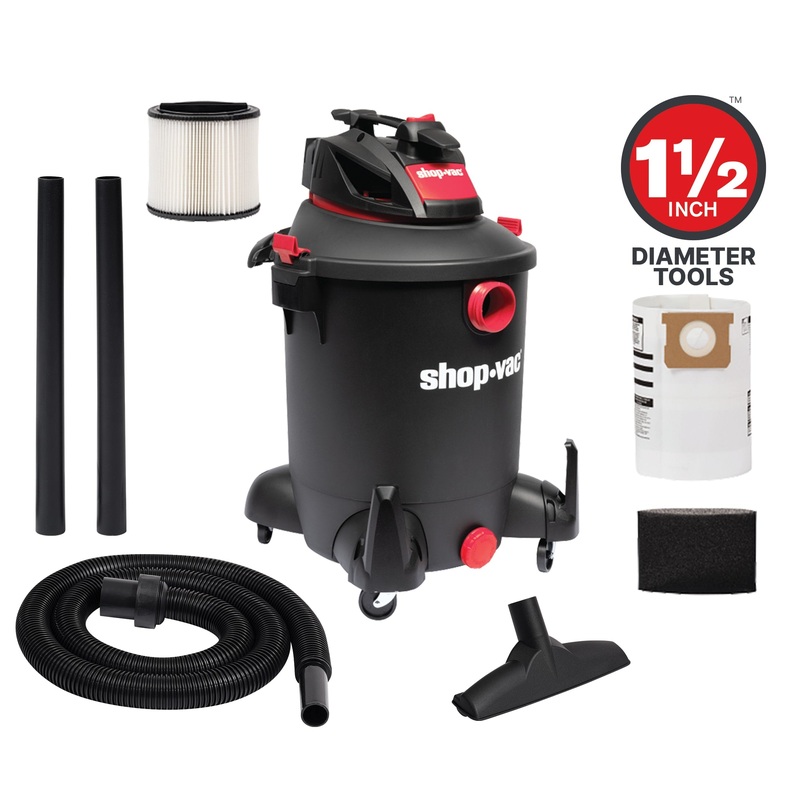 10-Gallons 4.5-HP Corded Wet/Dry Shop Vacuum with Accessories Included 5761011