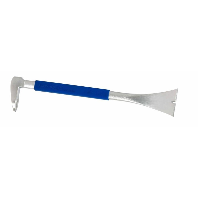 10 in Pro-Claw Moulding Puller – Steel Moulding Pry Bar, 10-in Length, Blue MP250G
