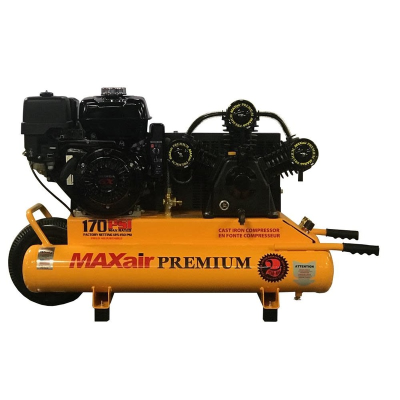 10 Gallon Twin Tank Air Compressor TT90GE + MAP