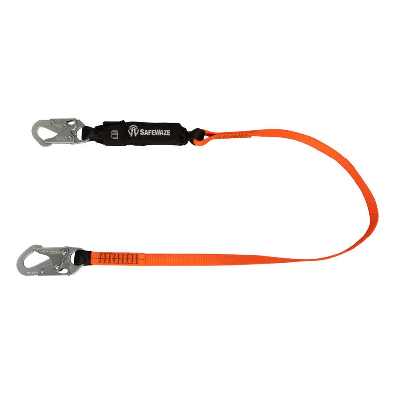 V Line 6′ Energy Absorbing Lanyard with Snap Hook FS88560-E