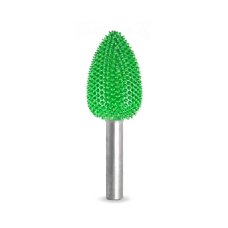 1/4in Shank Flame 3/4in Coarse Grit 14F34-G