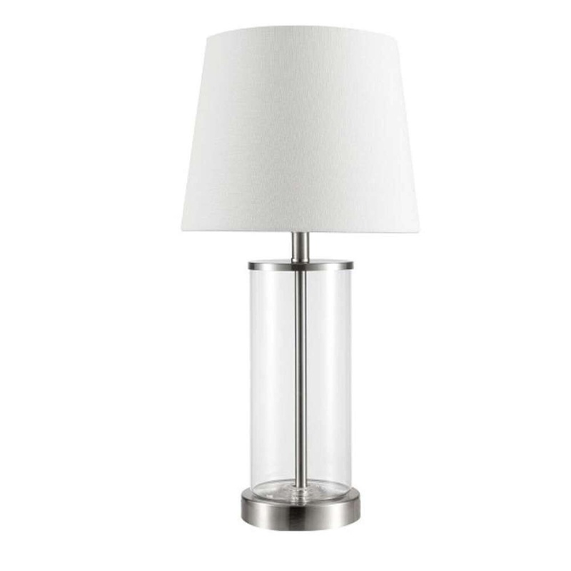 Table Lamp 21in White 10W A19 Base Maya 1 Light 3008605
