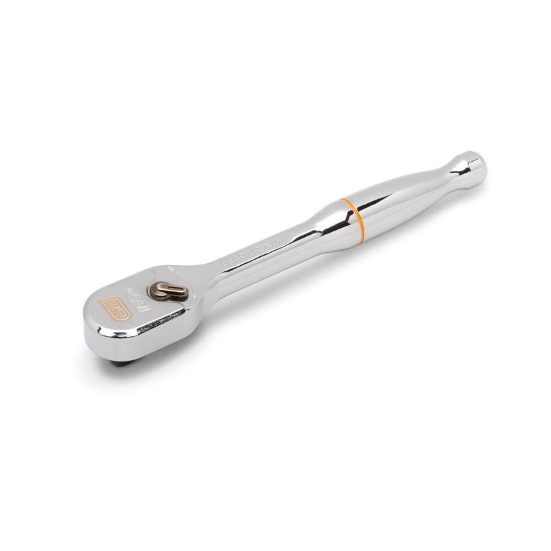 1/4 Inch Drive 120XP Full Polish Chrome Teardrop Ratchet 81011XP