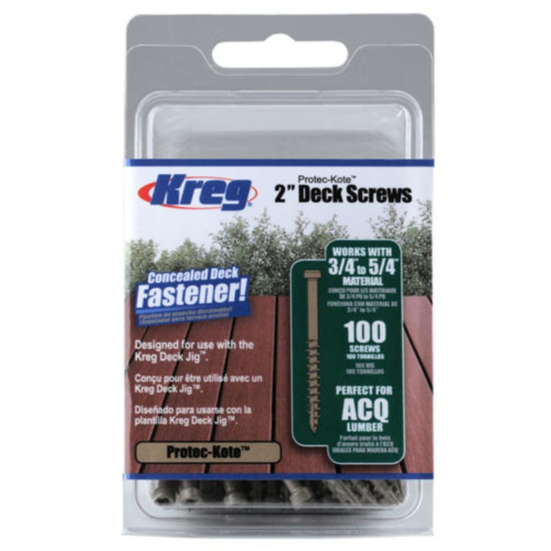 #8×2 CRS PH Protec-Kote Deck Screw – 100ct. SDK-C2W-100
