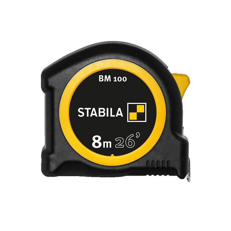 Tape Measure BM 100 8M 26 Feet CM+Inch 30826