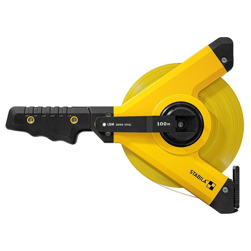 Tape Measure LBM 1000 STEEL 100M CM Metric Scale OPEN REEL TAPE 30925
