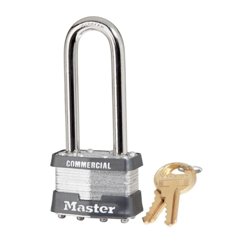 1-3/4 In. (44mm) Wide Laminated Steel Pin Tumbler Padlock with 2-1/2 In. (64mm) Shackle Keyed Alike – 1KALJ 1KALJ