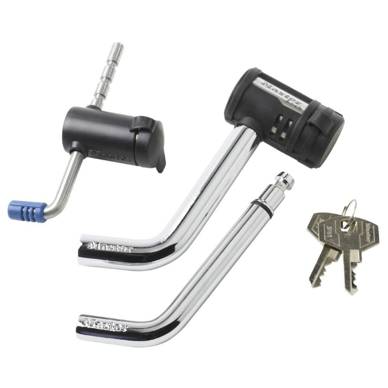 1/2 in. and 5/8 in. Swivel Head Receiver Lock with SS Adj Coupler Latch Lock – 2848DAT 2848DAT