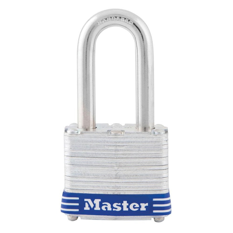 1-9/16 in (40mm) Wide Laminated Steel Pin Tumbler Padlock with 1-1/2 (38mm) Shackle – 3DLF 3DLF