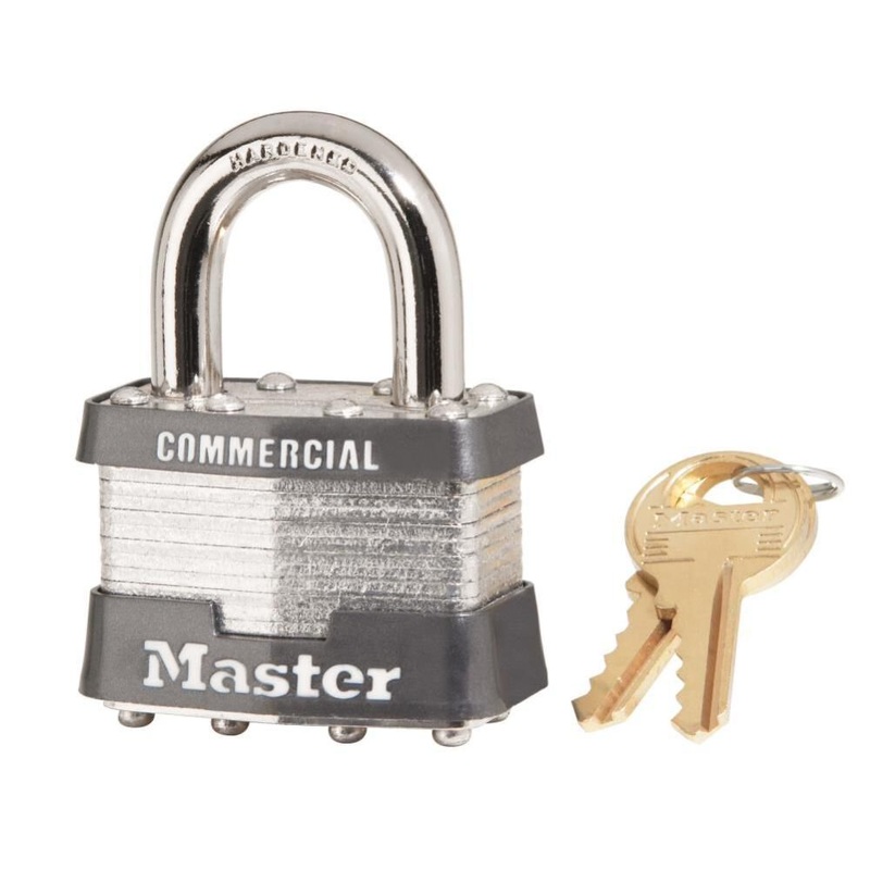 1-3/4 In. (44mm) Wide Laminated Steel Pin Tumbler Padlock Keyed Alike – 1KA 1KA