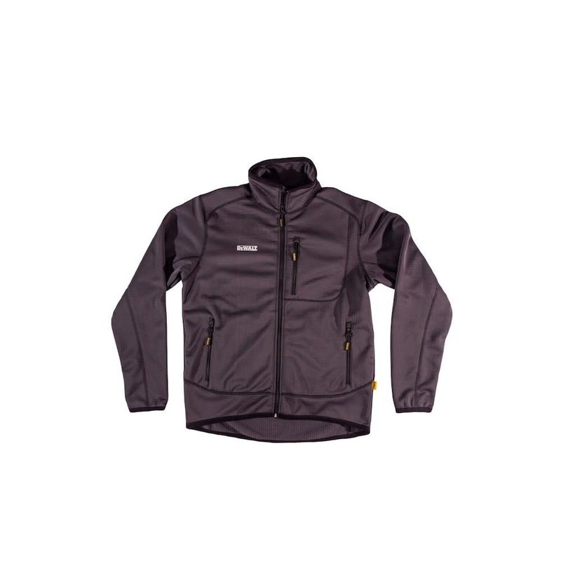 Work Jacket Charcoal Gray Polyester Fleece Lined Mens DXWW50007-GRN