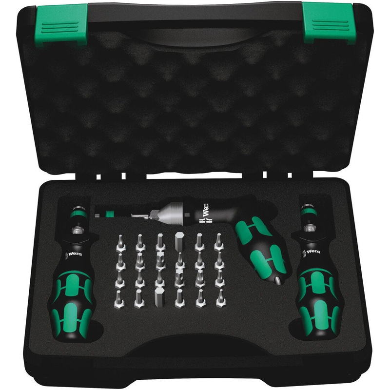 0.3 – 6 Nm 7440/41/42 Kraftform Torque Screwdriver Set 27pc 5074739001