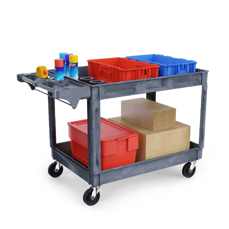 Utility Cart With Storage Handle