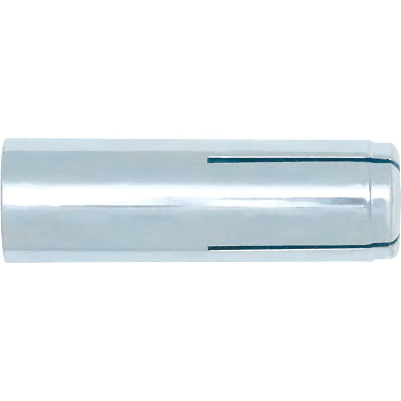 1/2 Inch Steel Dropin, Carbon Steel Coil Thread, Internally Threaded Expansion Anchor 06330-PWR