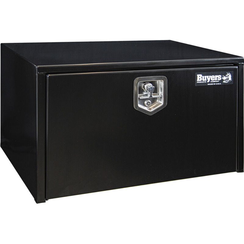 Truck Box 18x18x30 Inch Black Steel Underbody 1702303