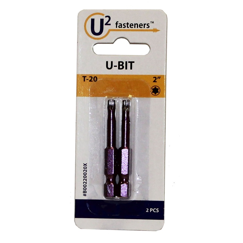 U-Bit T20 2 Inch Impact Bits 2 Pack B00220020X