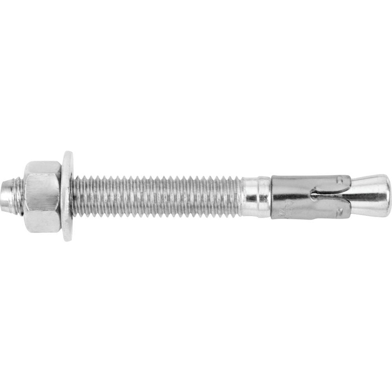 1/2 In. x 7 In. Power-Stud Carbon Steel Wedge Expansion Anchor – 25 Anchors 7426SD2-PWR