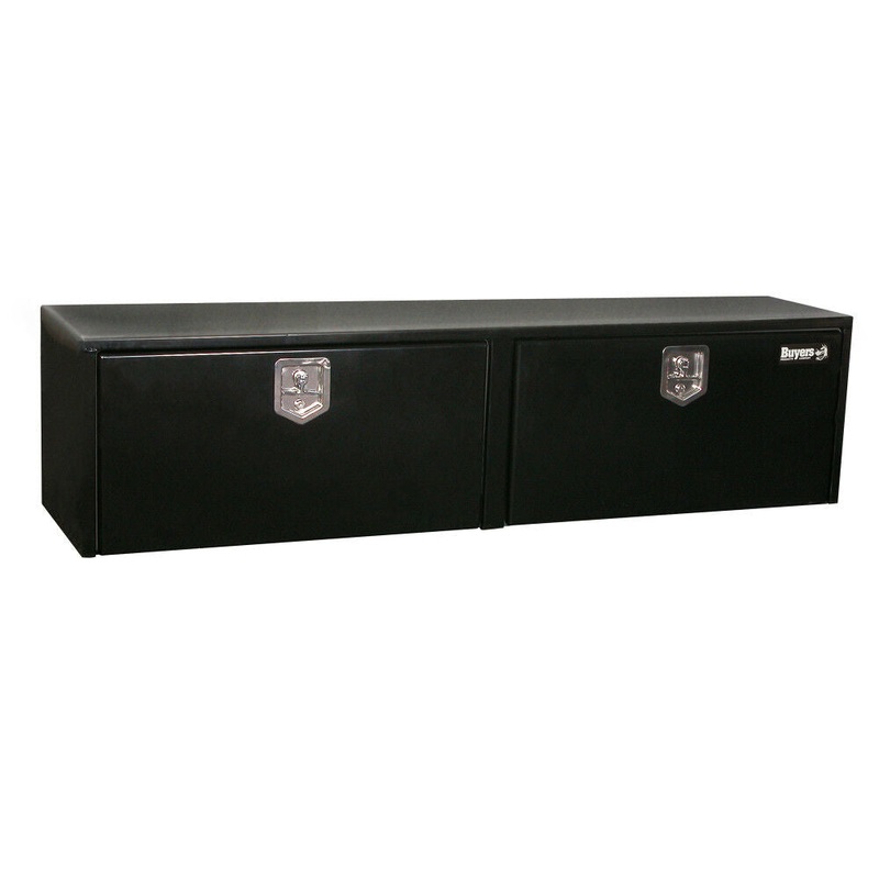 Truck Box 18x18x72 Inch Black Steel Underbody 1702325