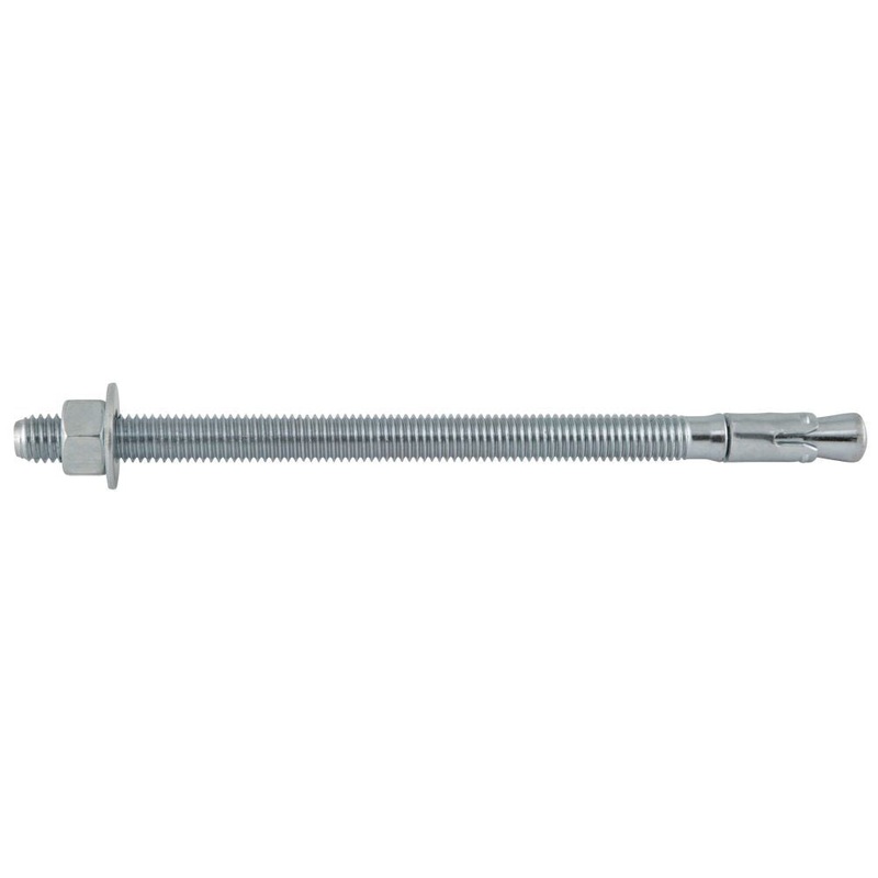1/2 In. x 8-1/2 In. Power-Stud Carbon Steel Wedge Expansion Anchor – 25 Anchors 7427SD1-PWR