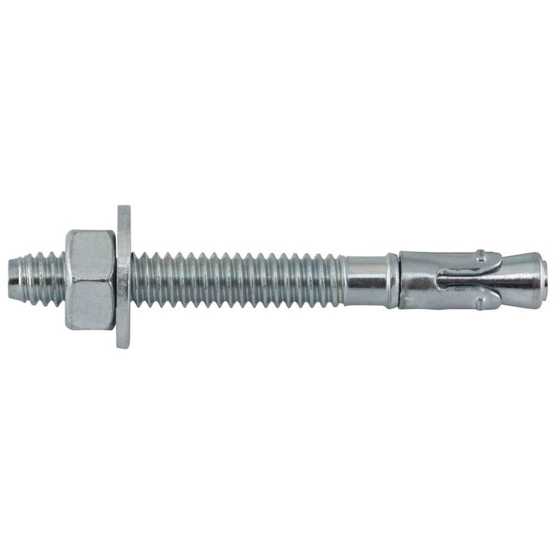 1/4 In. x 2-1/4 In. Power-Stud Carbon Steel Wedge Expansion Anchor – 100 Anchors 7402SD1-PWR