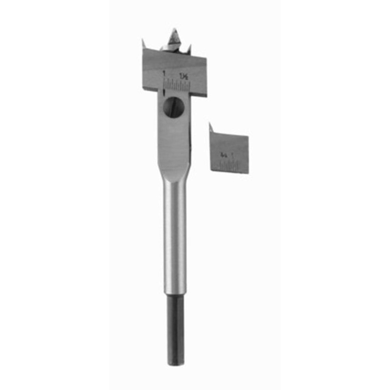 #1R 5/8 In. to 1-3/4 In. Hex Shank Adjustable Wood Bit 44801