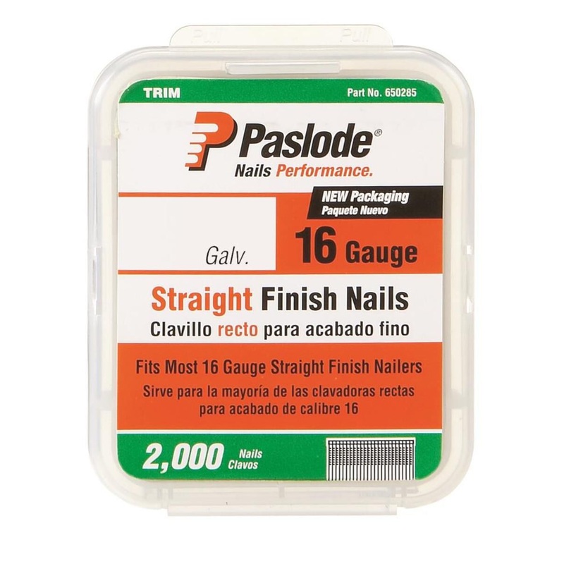1-1/4 In. 16 Ga. Straight Finish Nails 650282