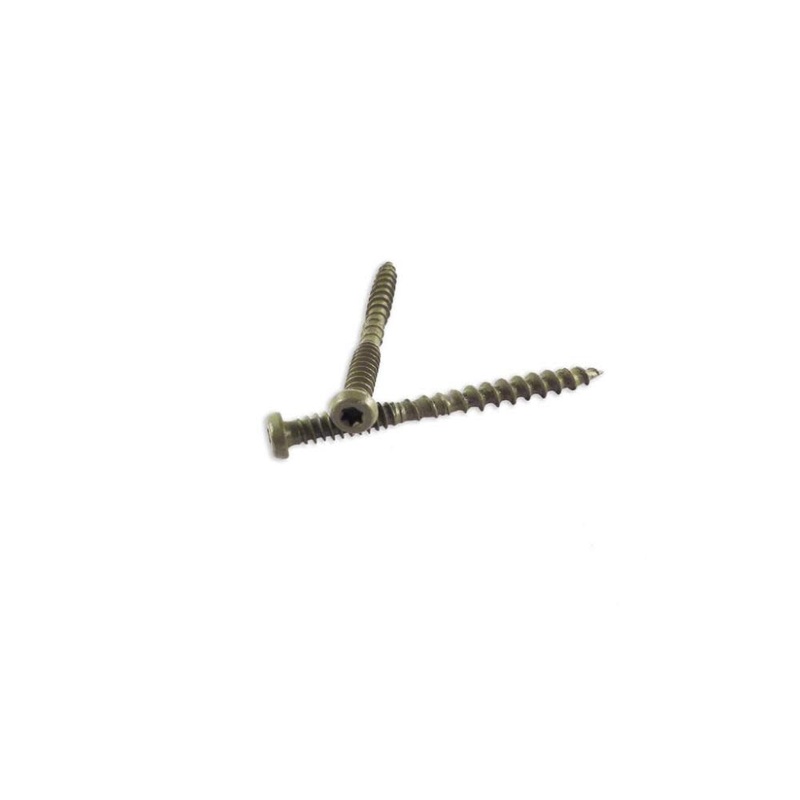 #10 x 2-1/2 In. 1000 Hour PPG E-Coat Grey Composite Deck Screws CD10X212G-5