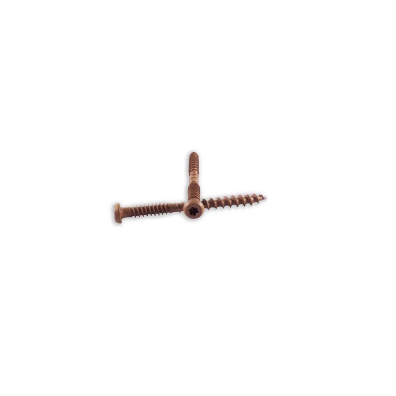 #10 x 2-1/2 In. 1000 Hour PPG E-Coat Red Composite Deck Screws CD10X212RW-5