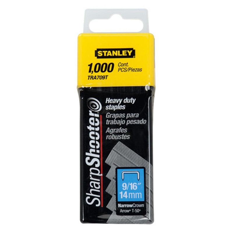 1000 Units 9/16 In. Heavy Duty Staples TRA709T