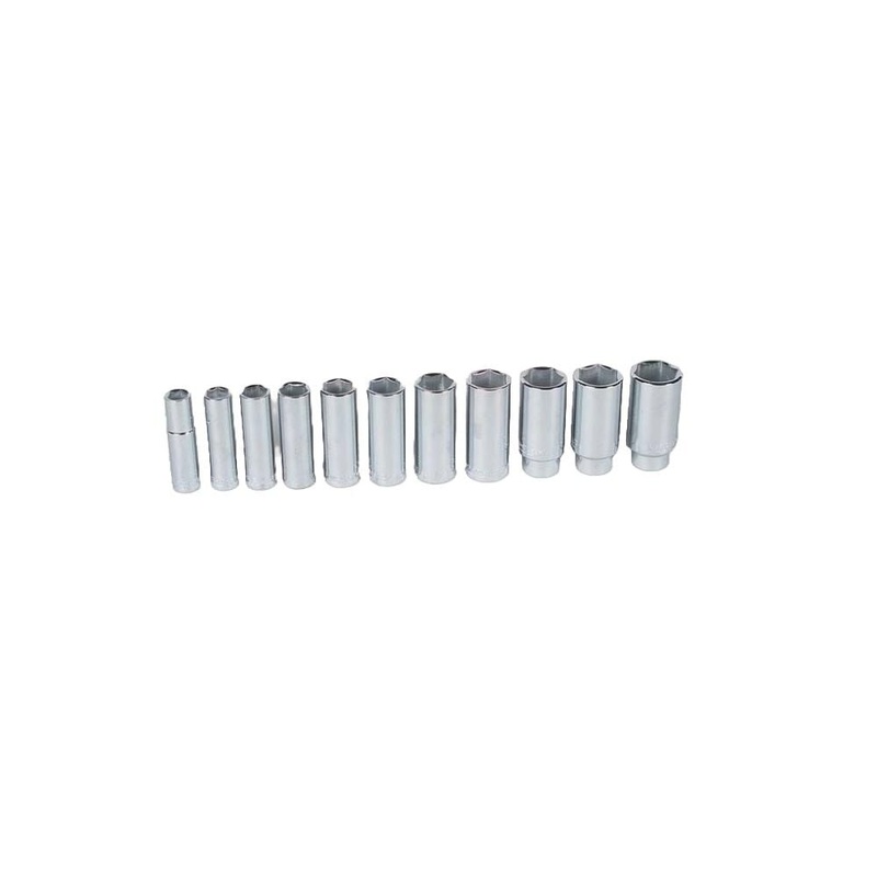 1/2 In. Dr. 11 pc. 6 Pt. Deep Socket Set 414