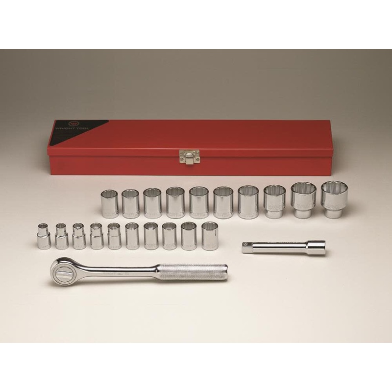 1/2 In. Dr 22 pc. 12 pt Metric Socket Set 472