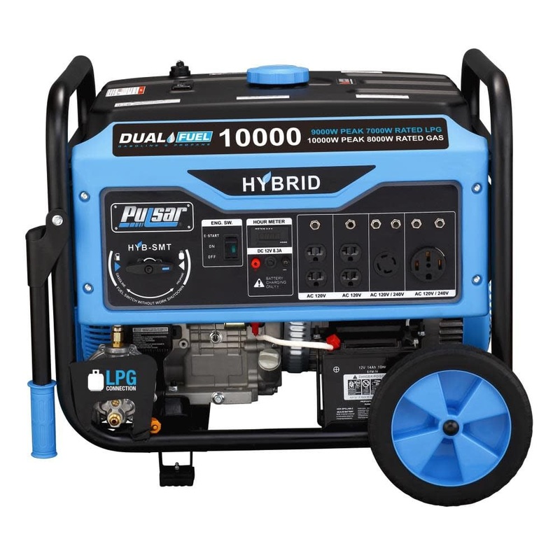 10000 Watt Dual Fuel Generator PG10000B16